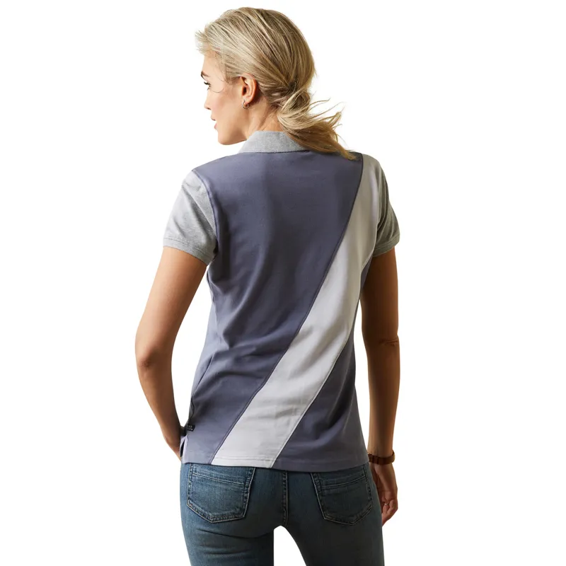Ariat Taryn Ladies Polo Shirt - Dusky Granite-1