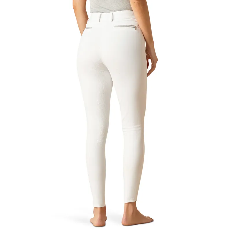 Ariat Tri Factor Full Grip Riding Tights - White-1