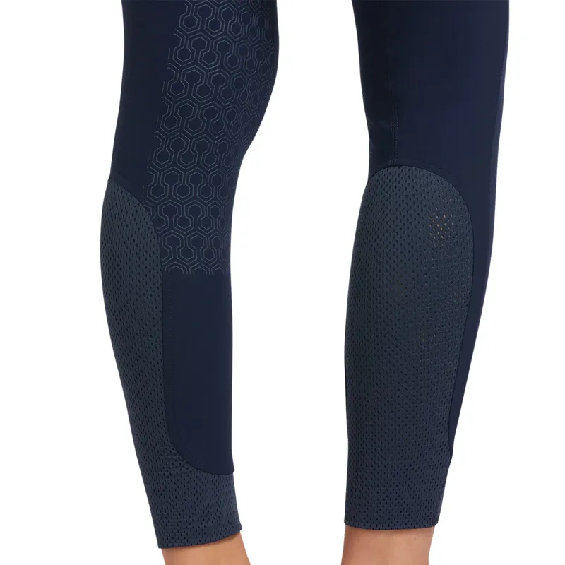 Ariat Tri Factor Grip Knee Patch Ladies Breeches - Navy-2