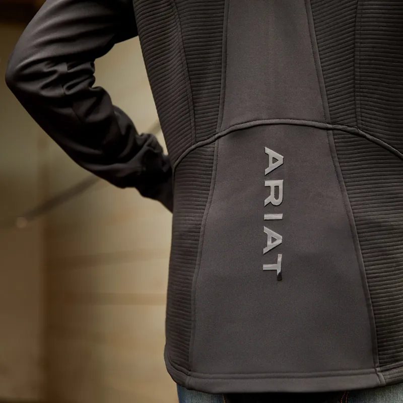 Ariat Wilde Ladies Full Zip Sweatshirt - Black-2