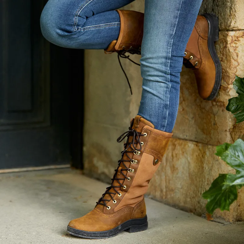 Ariat Wythburn II Waterproof Womens Boots - Weathered Brown-6