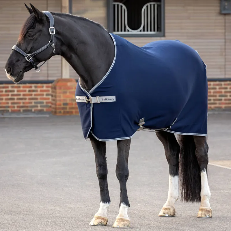 LeMieux Arika JerseyTek Fleece Rug Navy