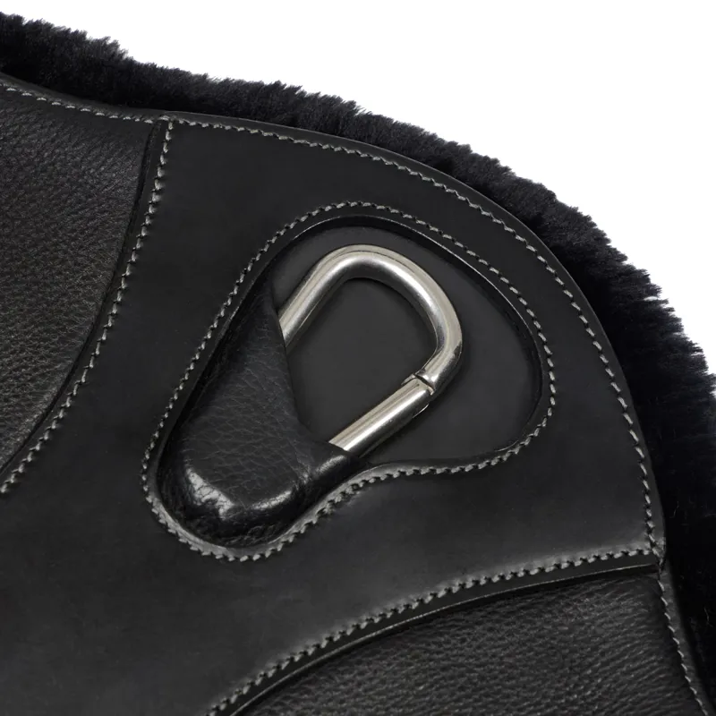LeMieux Arika Simuwool Contoured Short Stud Girth - Black-7