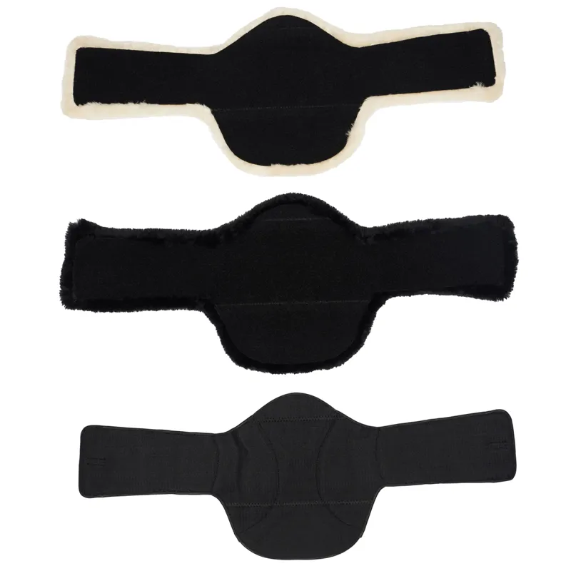 LeMieux Arika Simuwool Contoured Short Stud Girth - Black-5