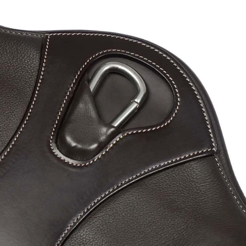 LeMieux Arika Contoured Short Stud Girth - Brown-3