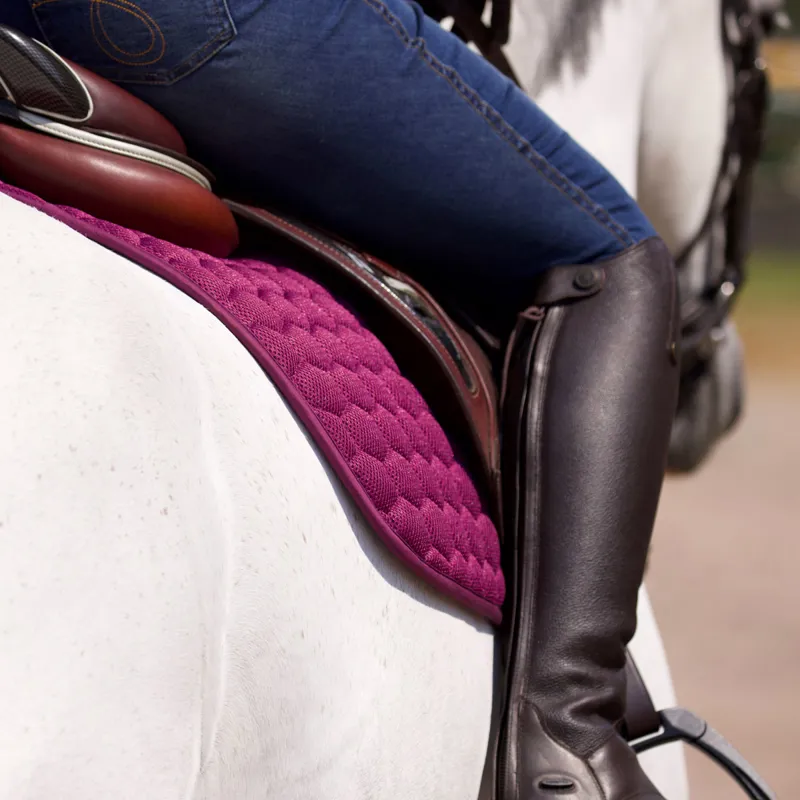 ARMA 3D Mesh Saddlecloth - Plum-1