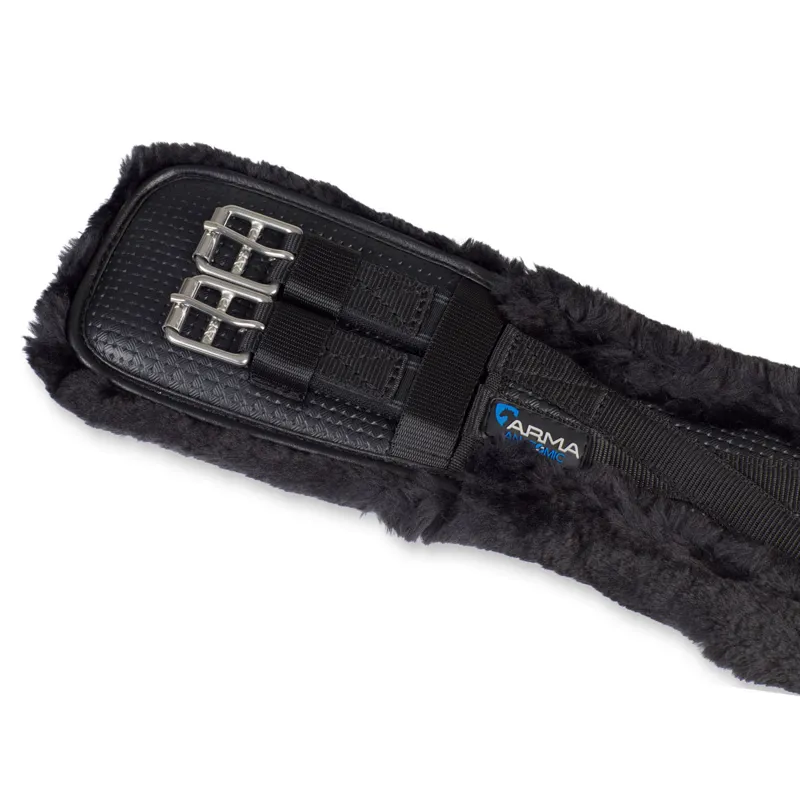 ARMA Performance SupaFleece Dressage Girth - Black-1