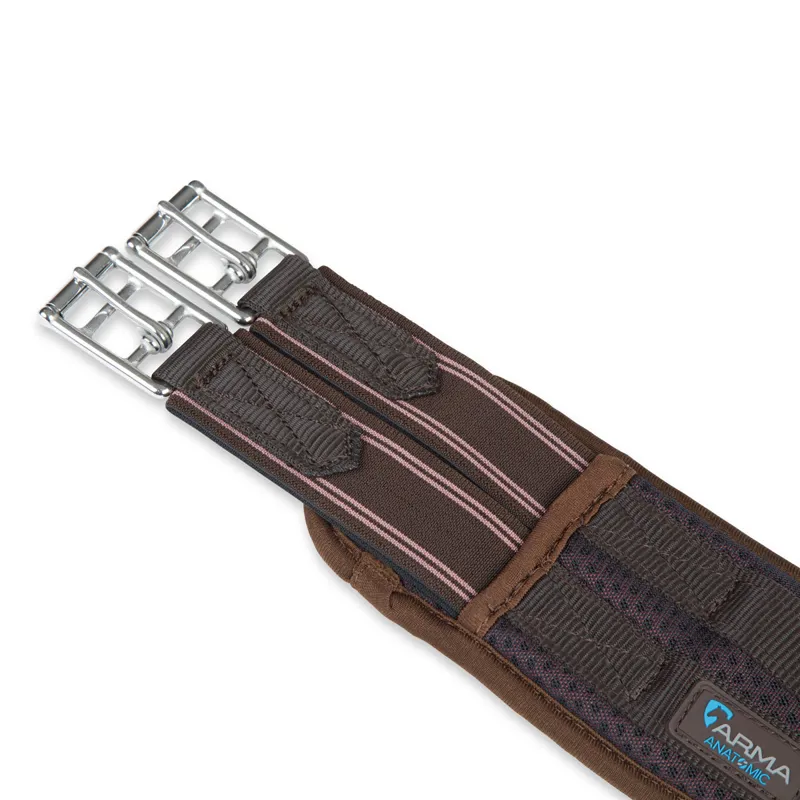 ARMA Airflow Girth With Elastic Both Ends - Brown-1