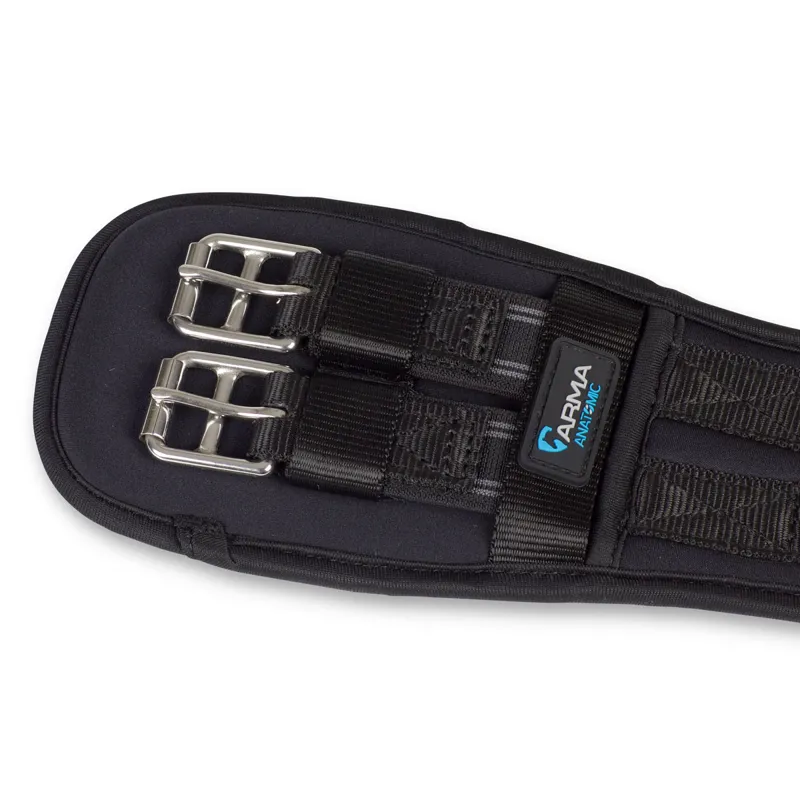 ARMA Memory Foam Dressage Girth - Black-1