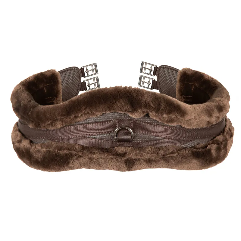 ARMA SupaFleece Anatomical Girth with Elastic - Brown