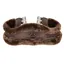 ARMA SupaFleece Anatomical Girth with Elastic - Brown