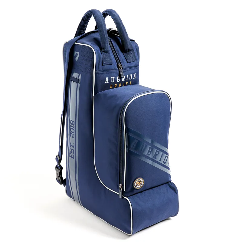 Aubrion Equipt Boot/Hat/Whip Bag - Navy-3