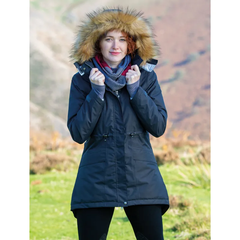 Aubrion Highwood Waterproof Ladies Jacket - Black-1