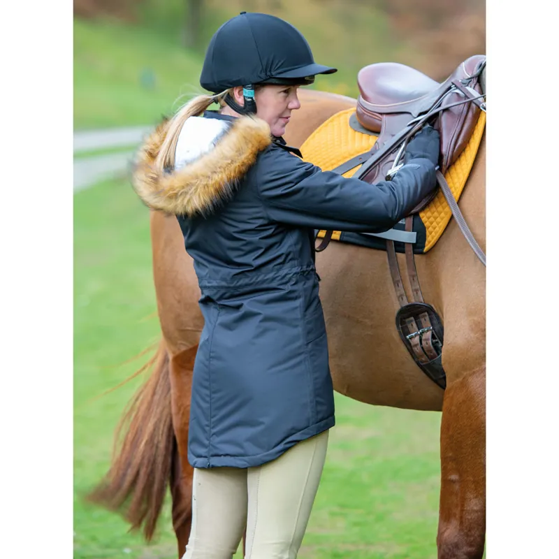 Aubrion Highwood Waterproof Ladies Jacket - Black-2