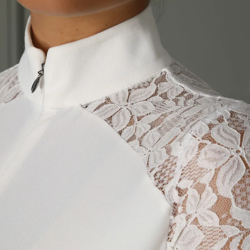 Aubrion Ambel Ladies Show Shirt - White-1