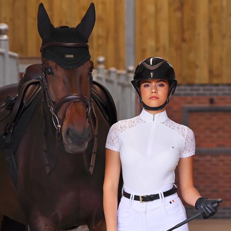 Aubrion Ambel Ladies Show Shirt - White-6