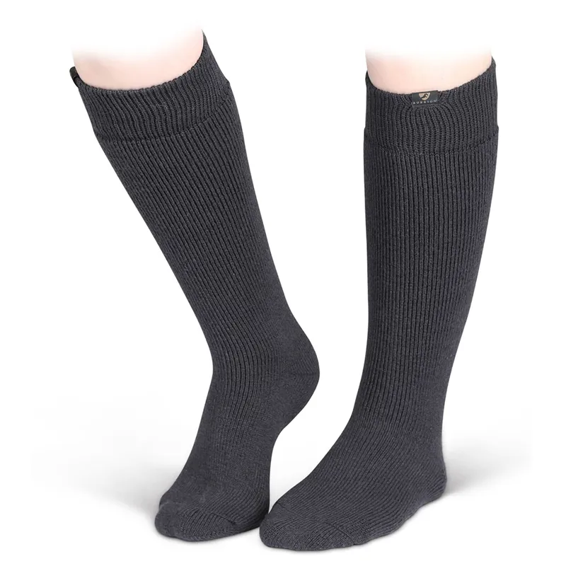 Aubrion Colliers Adults Boot Socks - Charcoal