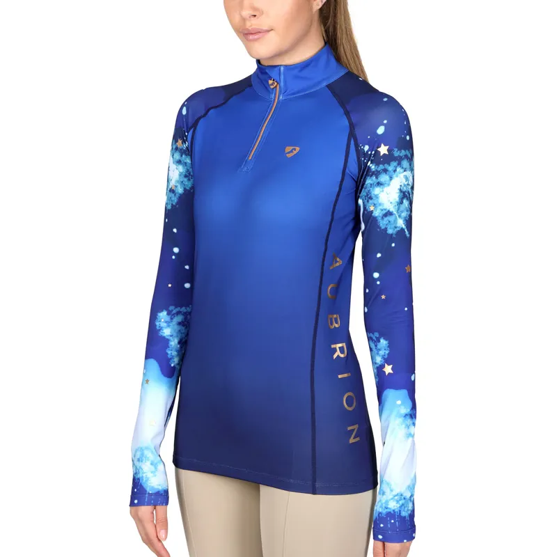 Chemise Femme Aubrion Hyde Park – Cross Country – Améthyste – Taille M