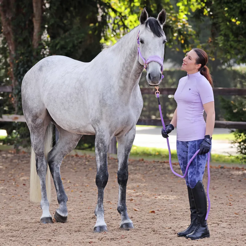 Aubrion Revive Short Sleeve Ladies Base Layer - Lavender-2
