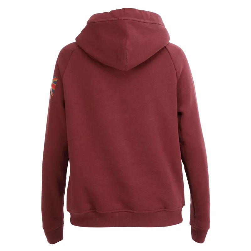 Aubrion Team Ladies Hoodie - Burgundy-1