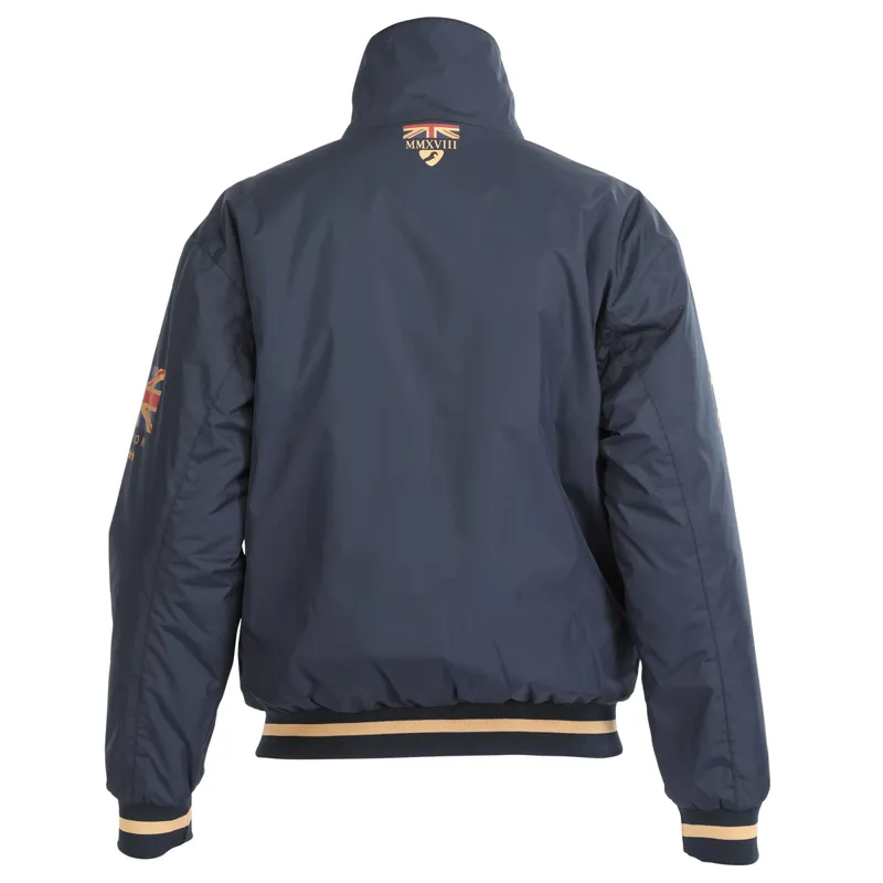 Aubrion Team Ladies Waterproof Bomber Jacket - Navy-1
