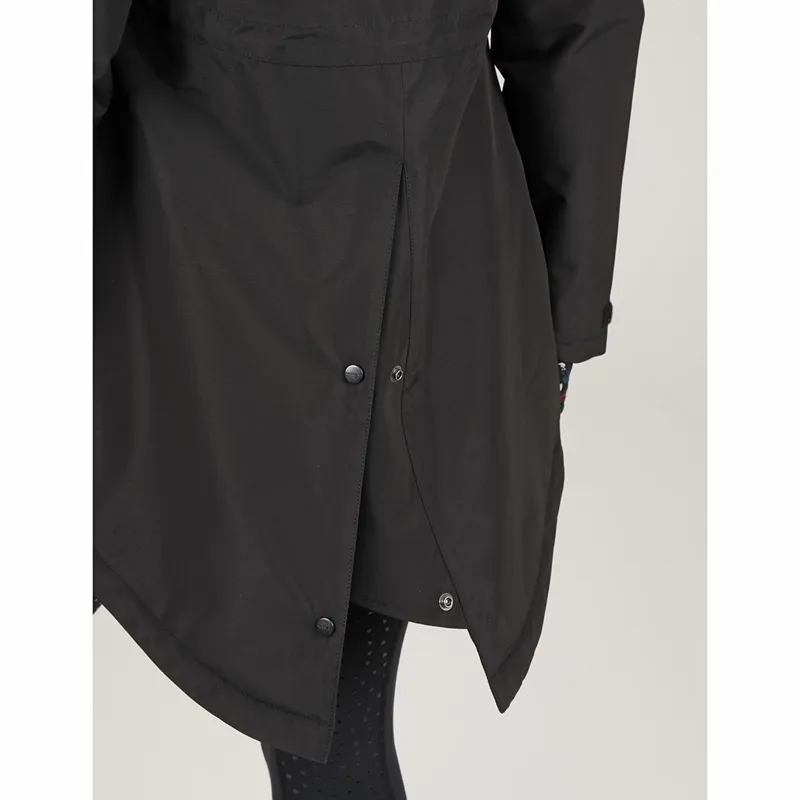 Aubrion Woodford Ladies Waterproof Jacket - Charcoal-2