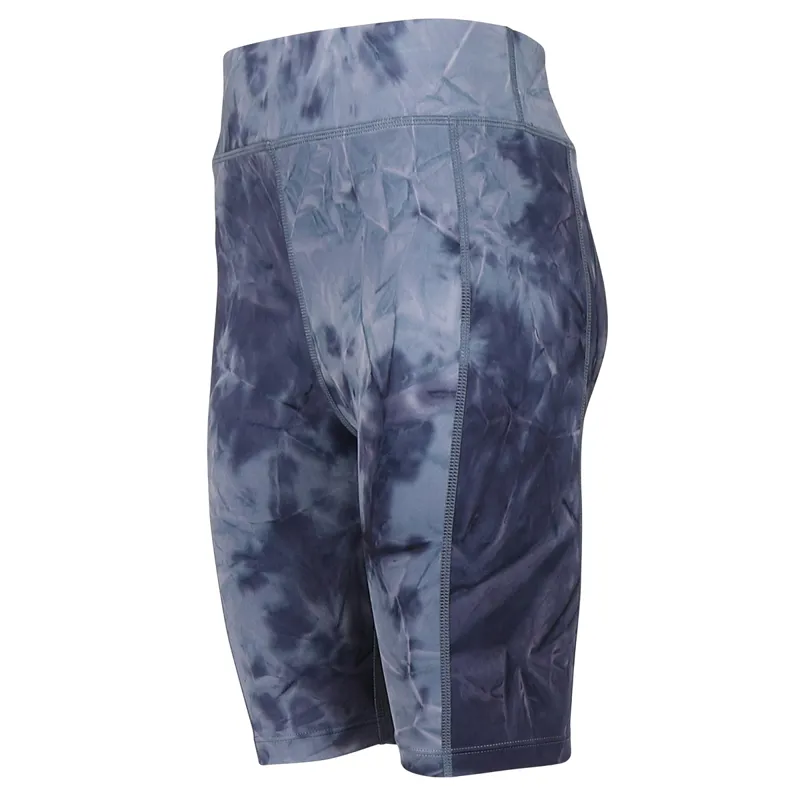 Aubrion Non-Stop Junior Shorts - Navy Tie Dye-1