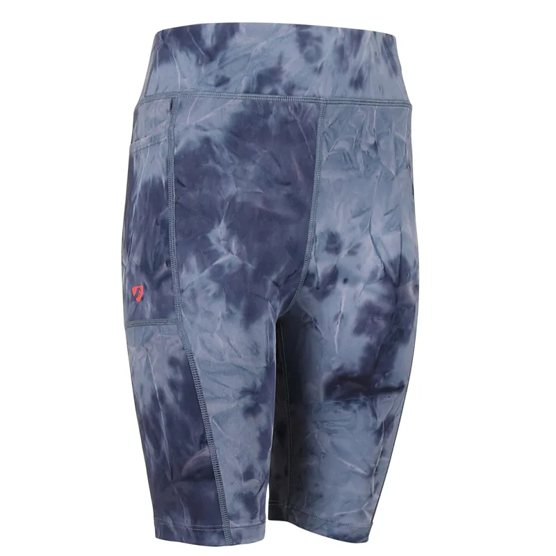 Aubrion Non-Stop Junior Shorts - Navy Tie Dye