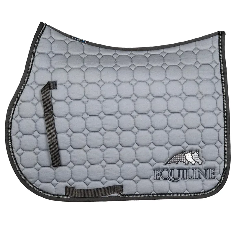Equiline Babelle Saddlecloth - Grey - Redpost Equestrian