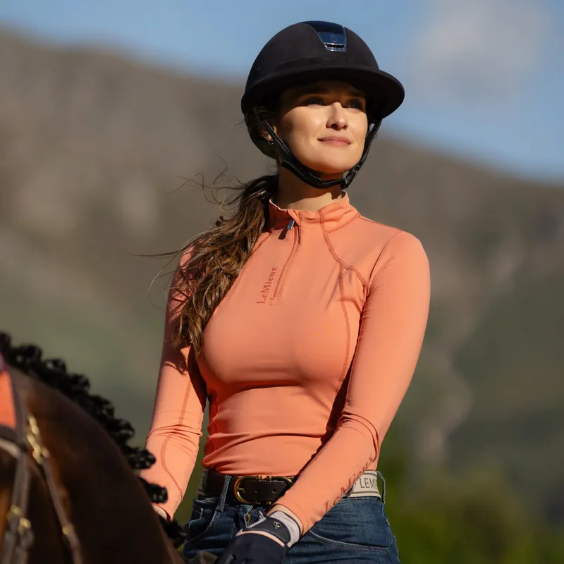 LeMieux Ladies Base Layer - Apricot-4