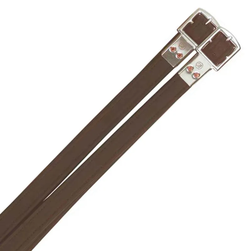 Bates Stirrup Leathers - Havanna Brown