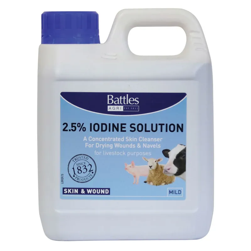Battles 2.5% Iodine Solution