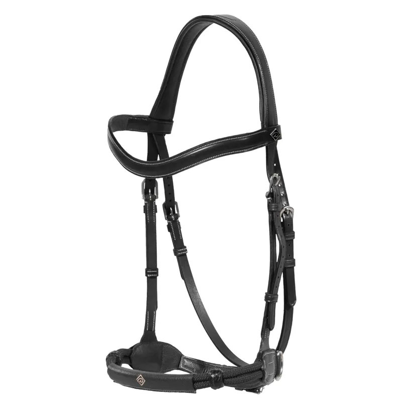 Dy'on Working Bitless Bridle - Black-1