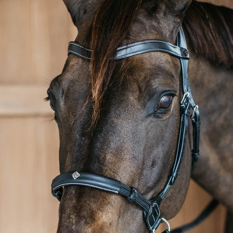 Dy'on Working Bitless Bridle - Black-2