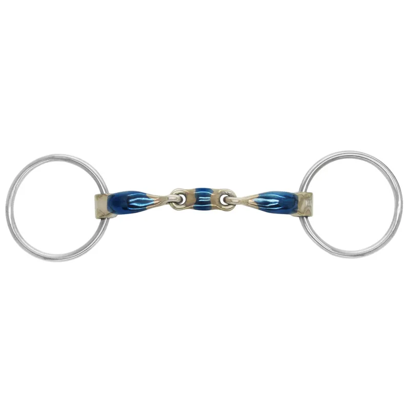Bombers Elliptical Dressage Control Loose Ring Bit
