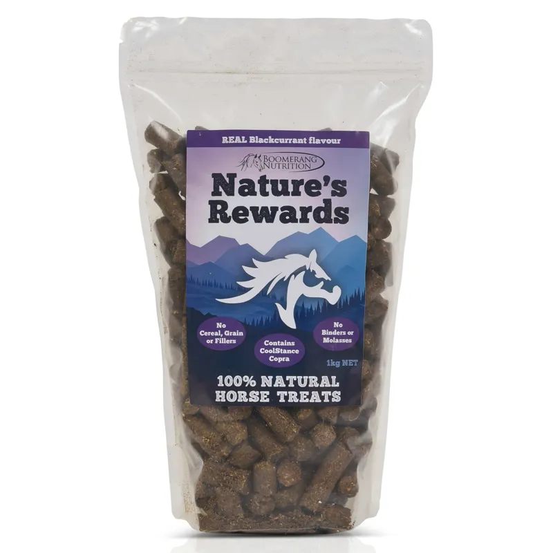 Boomerang Nutrition Natures Rewards Horse Treats - Blackcurrant