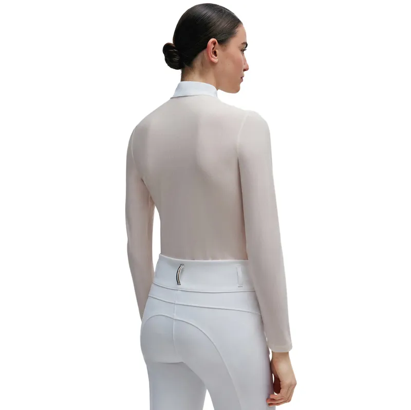 BOSS Equestrian Lina Ladies Competition Shirt - Peach Nougat-1