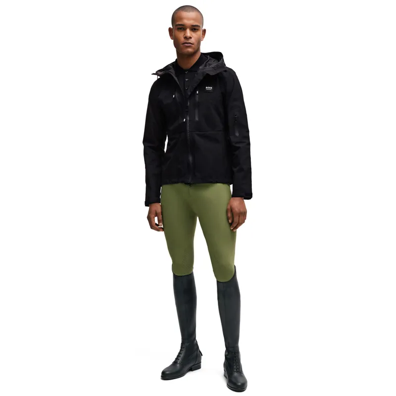 BOSS Equestrian Neil Mens Waterproof Rain Jacket - Black-3