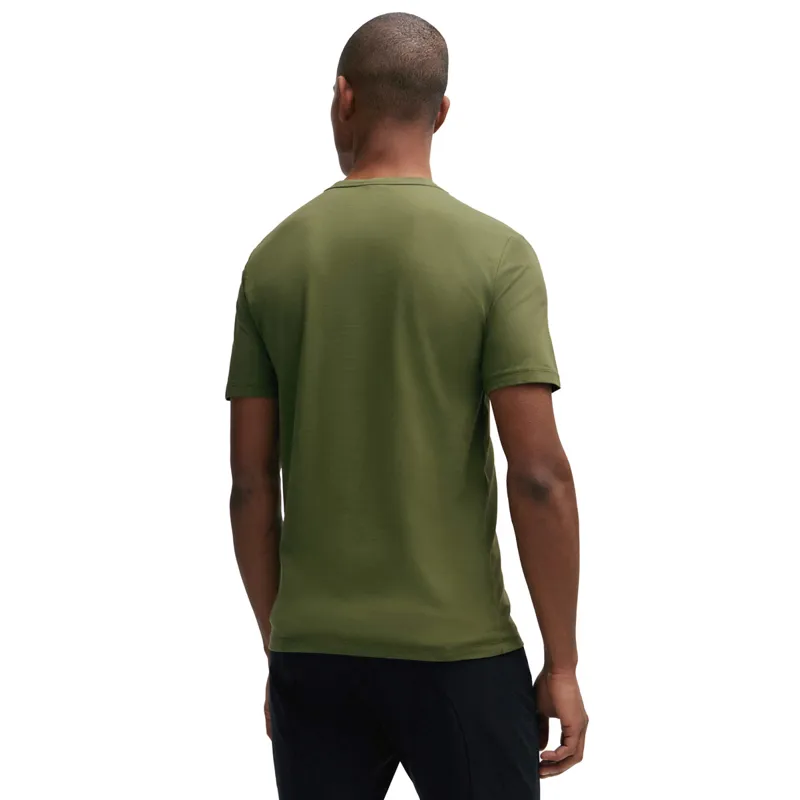 BOSS Equestrian Stan Pocket Mens T-Shirt - Olivine-1