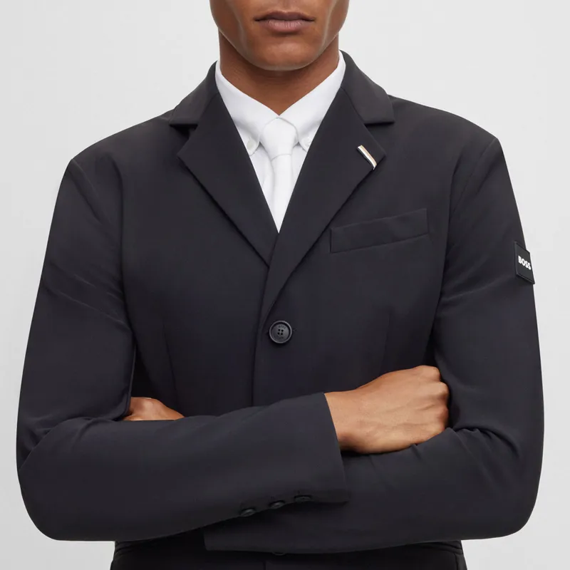 BOSS Equestrian Allen Mens Show Jacket - Black-1