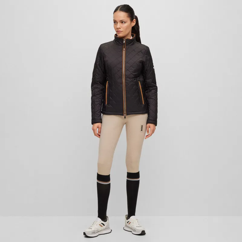 BOSS Equestrian Hailey Full Grip Womens Competition Breeches - Beige-5