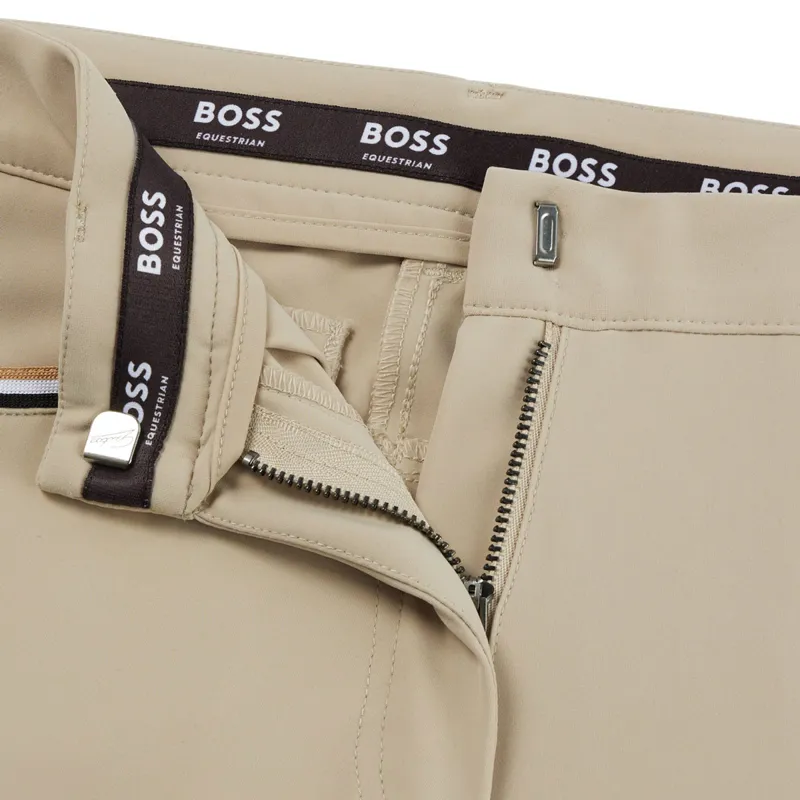 BOSS Equestrian Hazel Knee Grip Ladies Competition Breeches - Beige-2
