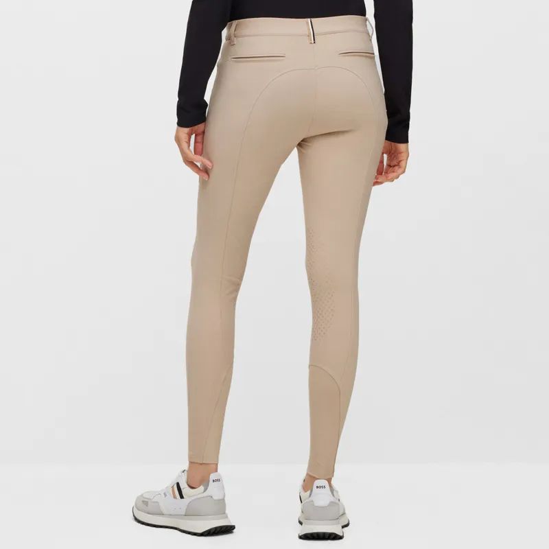 BOSS Equestrian Hazel Knee Grip Ladies Competition Breeches - Beige-3