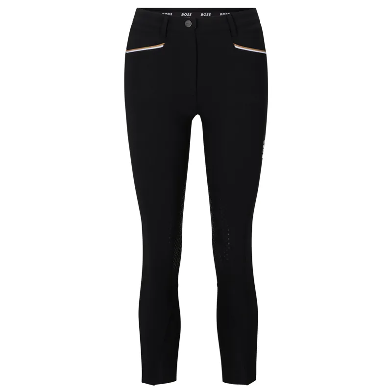 BOSS Equestrian Hazel Knee Grip Womens Breeches - Black-1