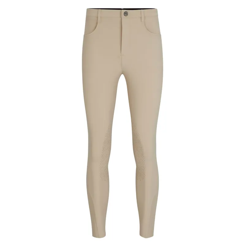 BOSS Equestrian James Knee Grip Mens Competition Breeches - Beige