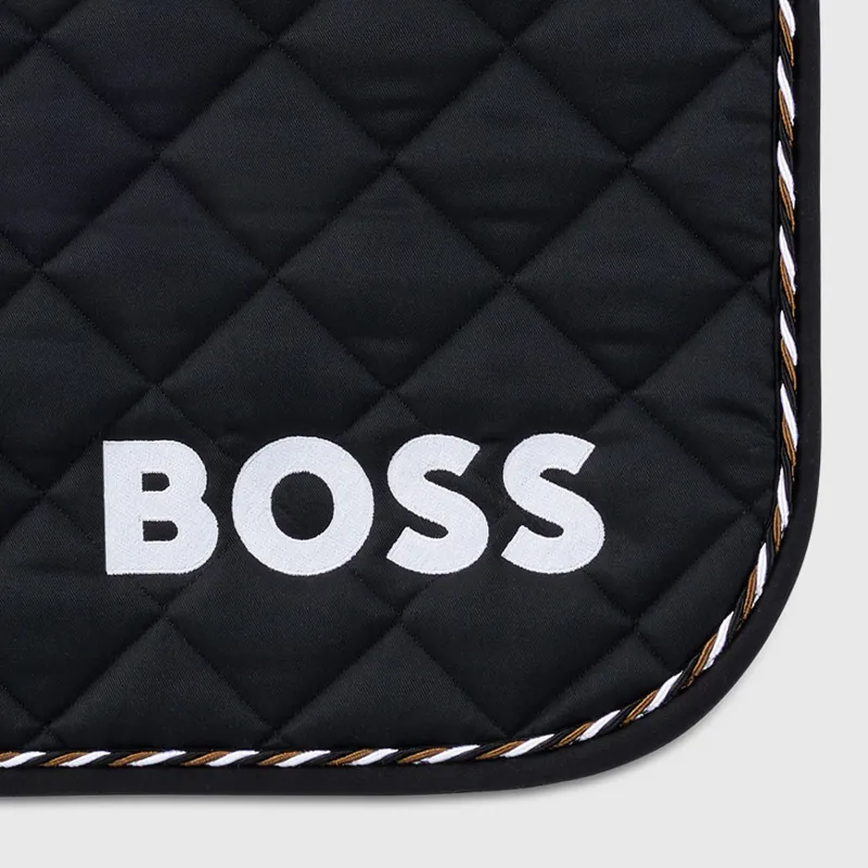 BOSS Equestrian Signature Dressage Saddlecloth - Black-1