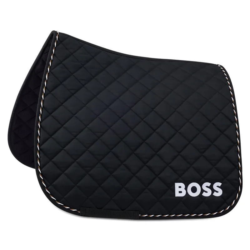 BOSS Equestrian Signature Dressage Saddlecloth - Black