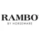 Rambo Supreme 420g Detachable Neck Turnout Rug - Black/Orange