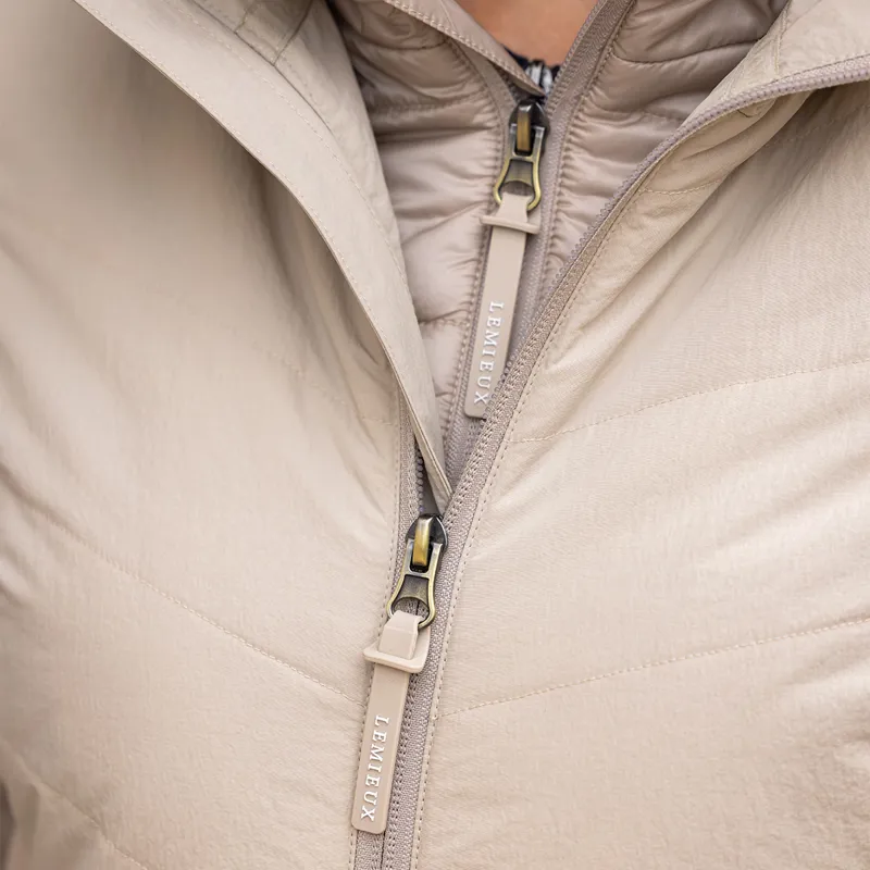 LeMieux Brioney Ladies Hybrid Jacket - Stone-1