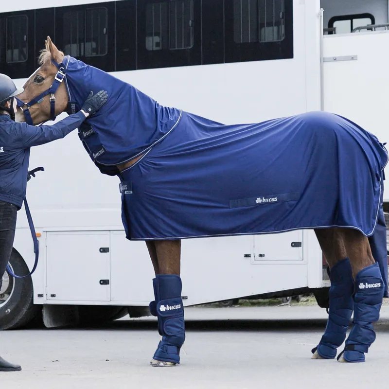 Bucas Power Cooler Detachable Neck Rug - Navy-2